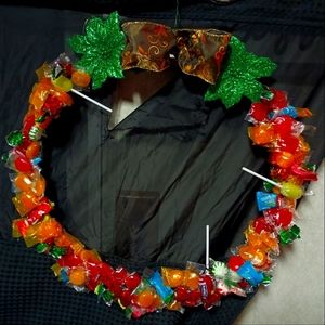 White 10 inch puka shell ball